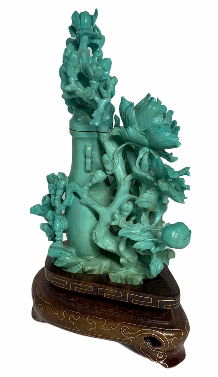 turquoise carving
