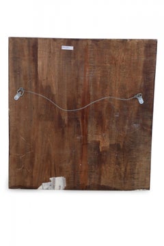 Chinese Carved Wooden Wall Plaque Depicting Riders on Horseback