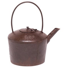 Cast Iron Tea Pot, c. 1900