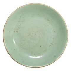 Antique Chinese Celadon Plate, circa 1900