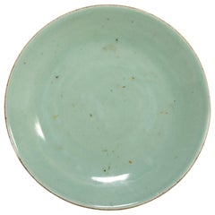 Antique Chinese Celadon Plate, circa 1900