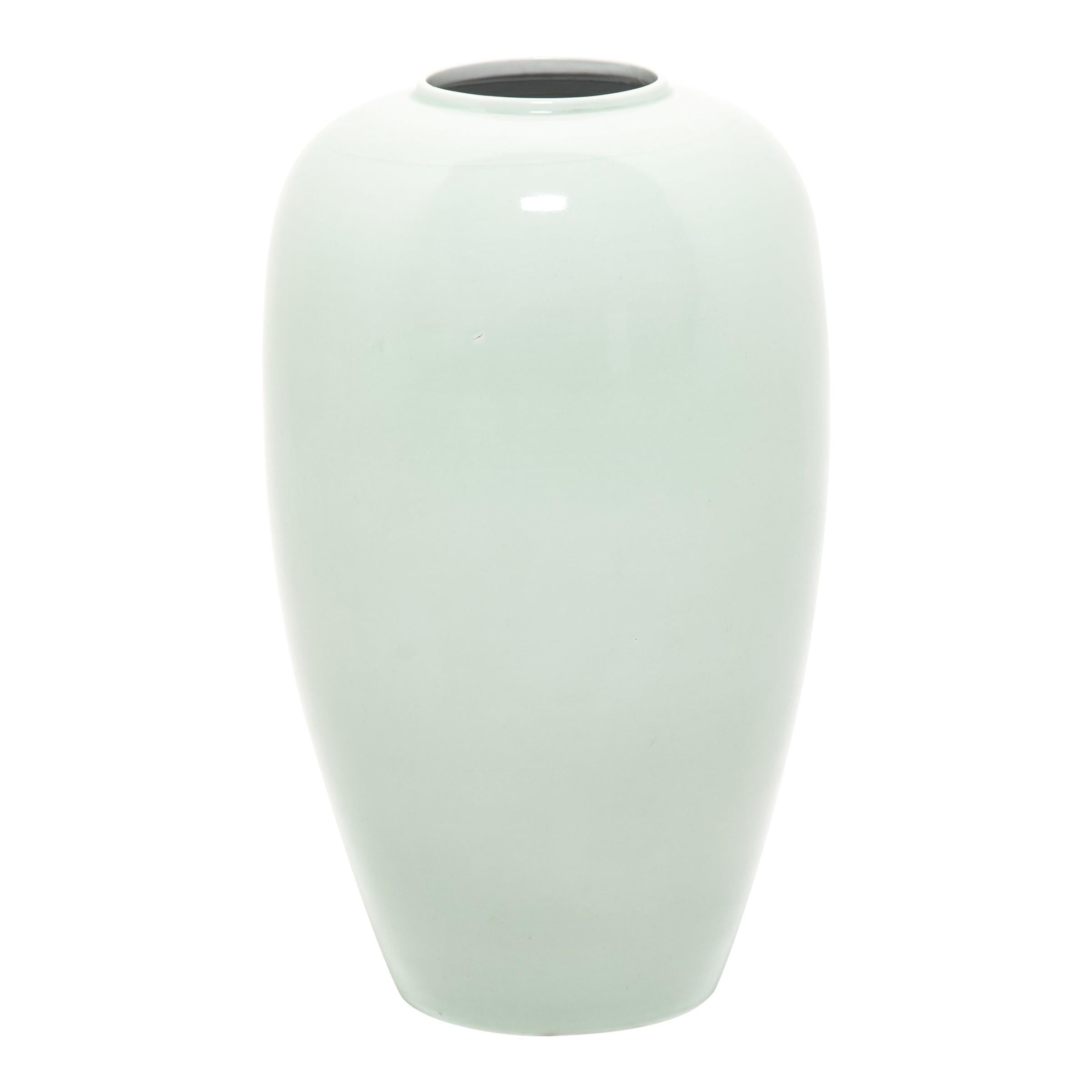 Chinese Celadon Tapered Vase