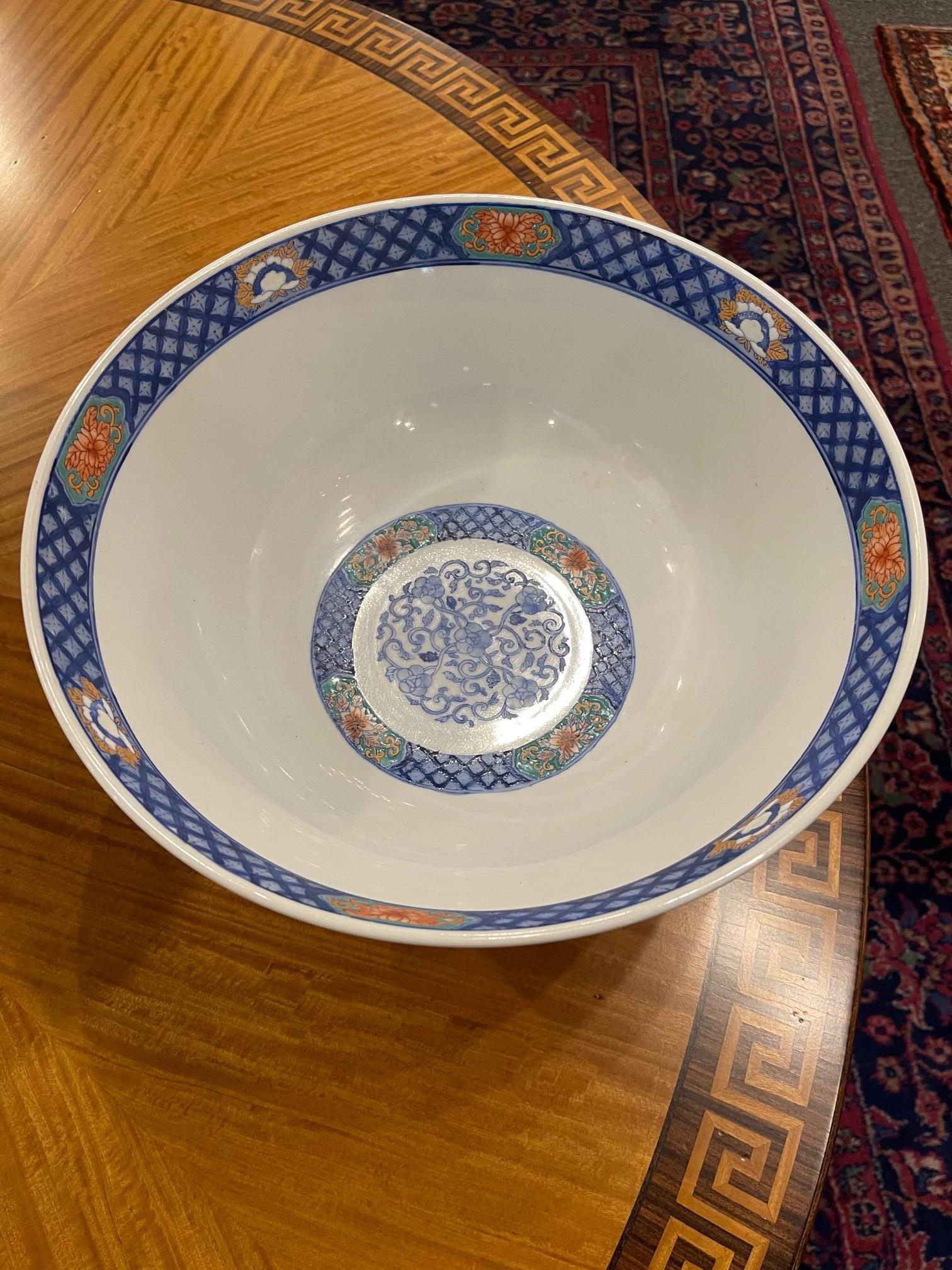 wooden punch bowl