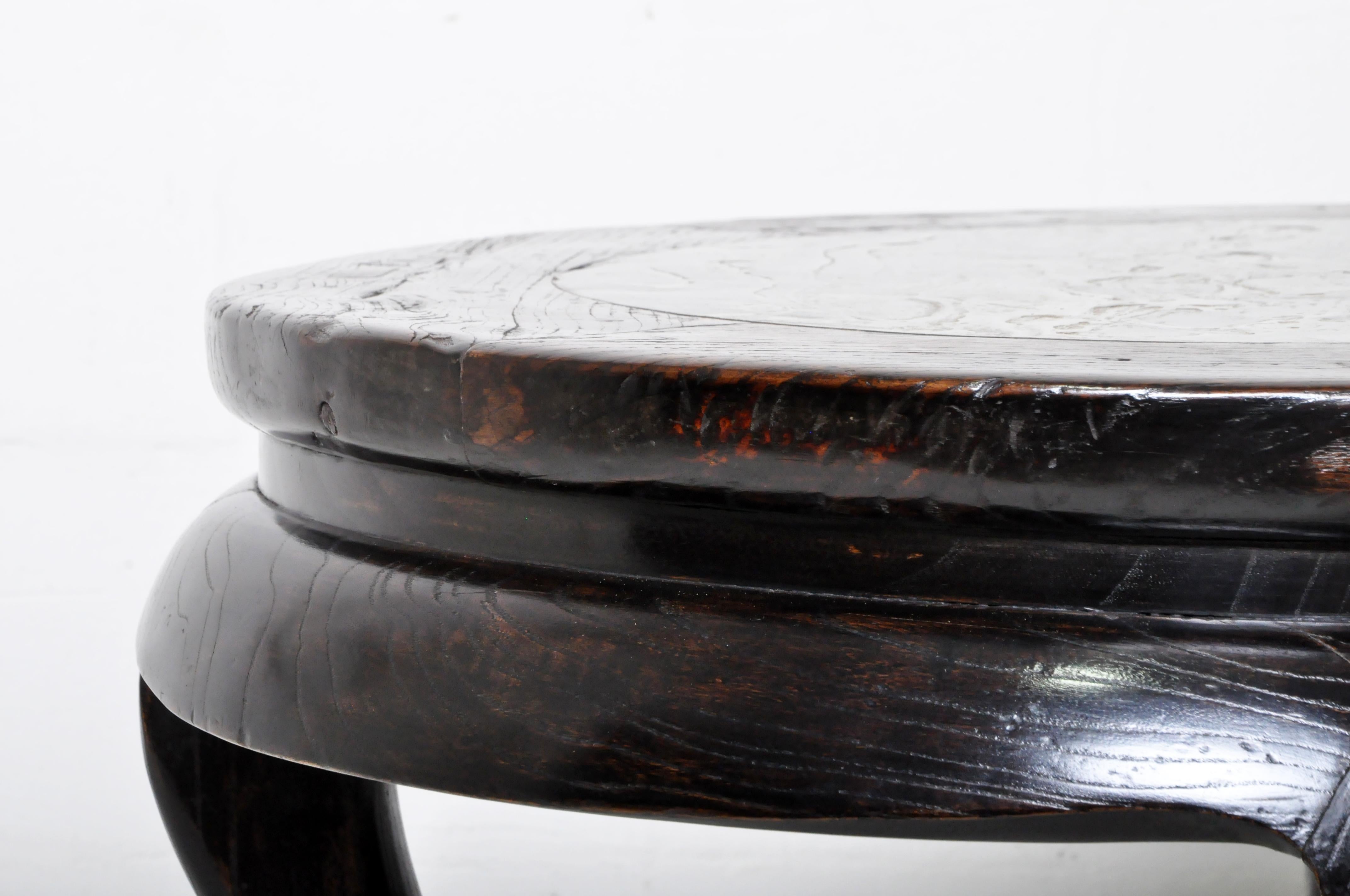 Chinese Center Table with Marble 5