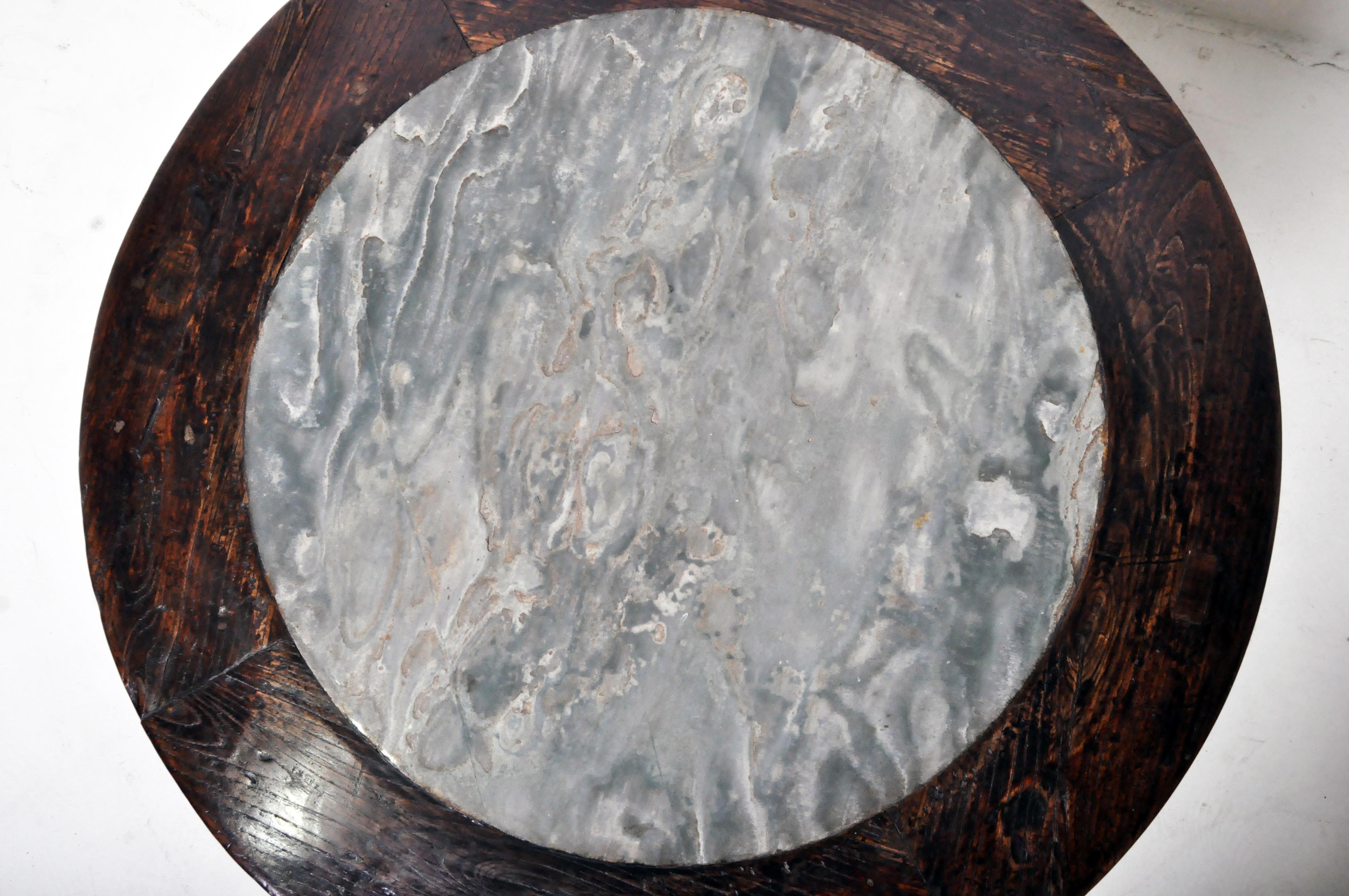 Chinese Center Table with Marble 10