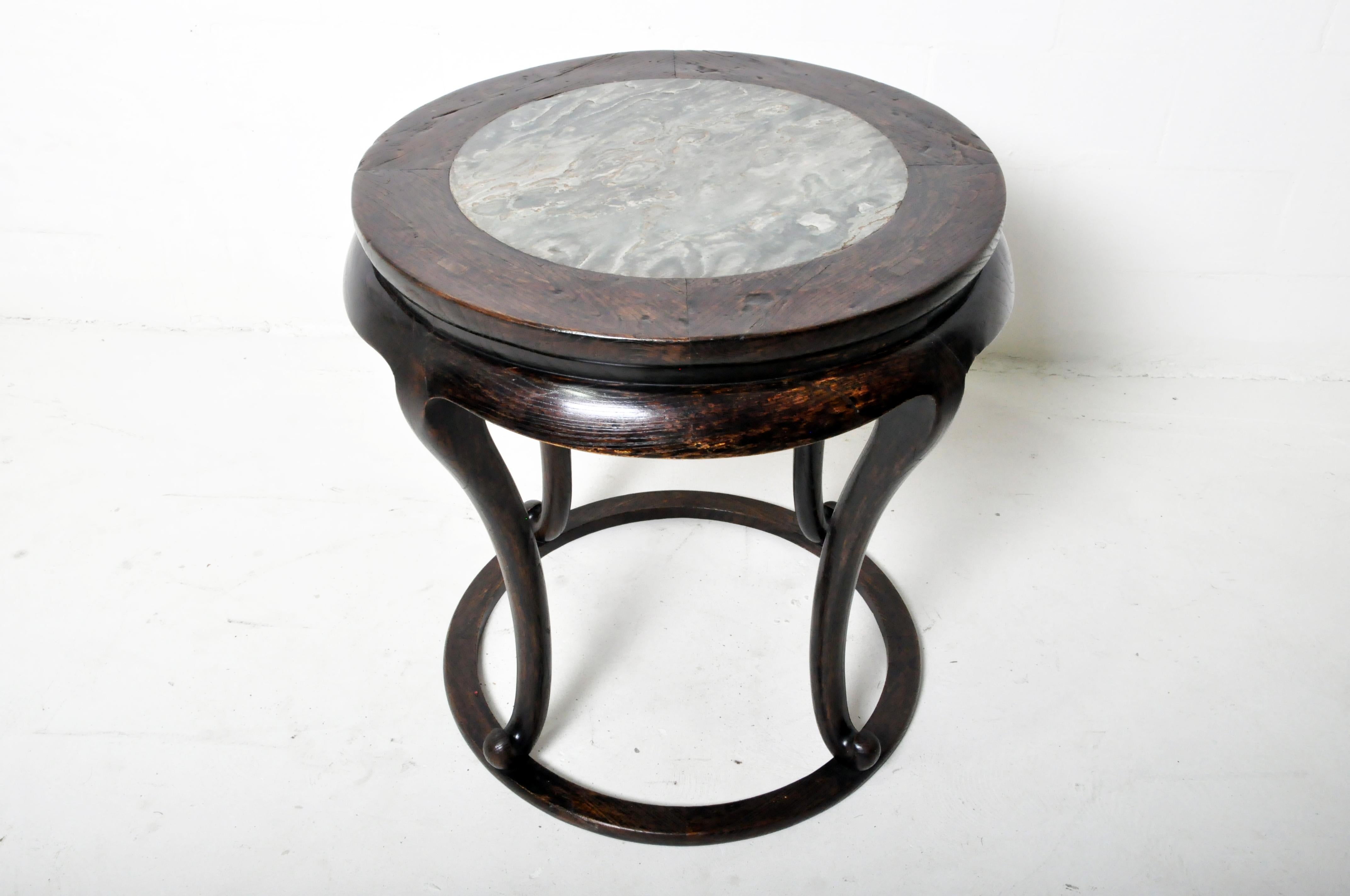 Chinese Center Table with Marble 15