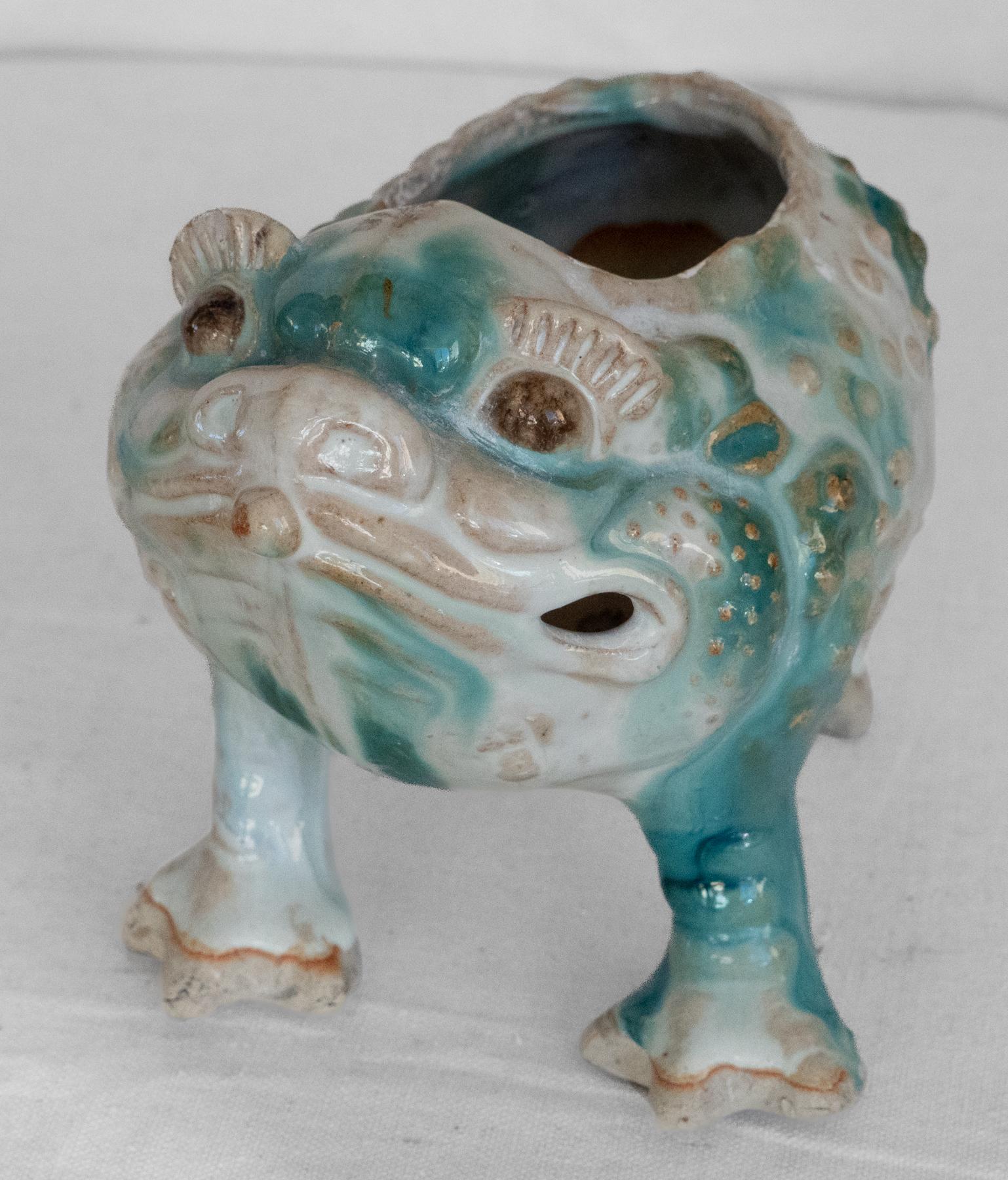 ceramic toad toilet paper