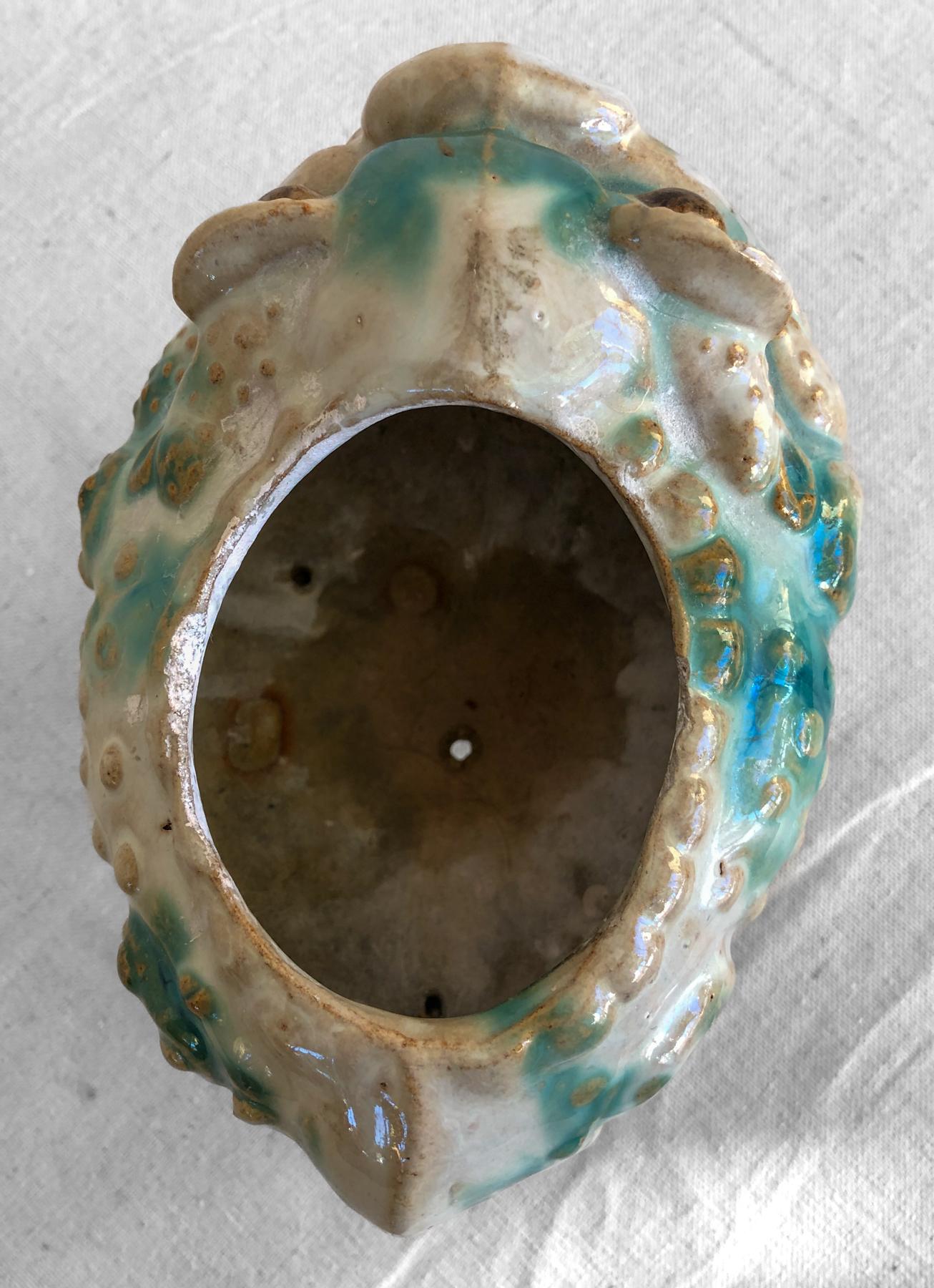 20th Century Chinese Ceramic 3 Leg Cash Toad, circa 1900