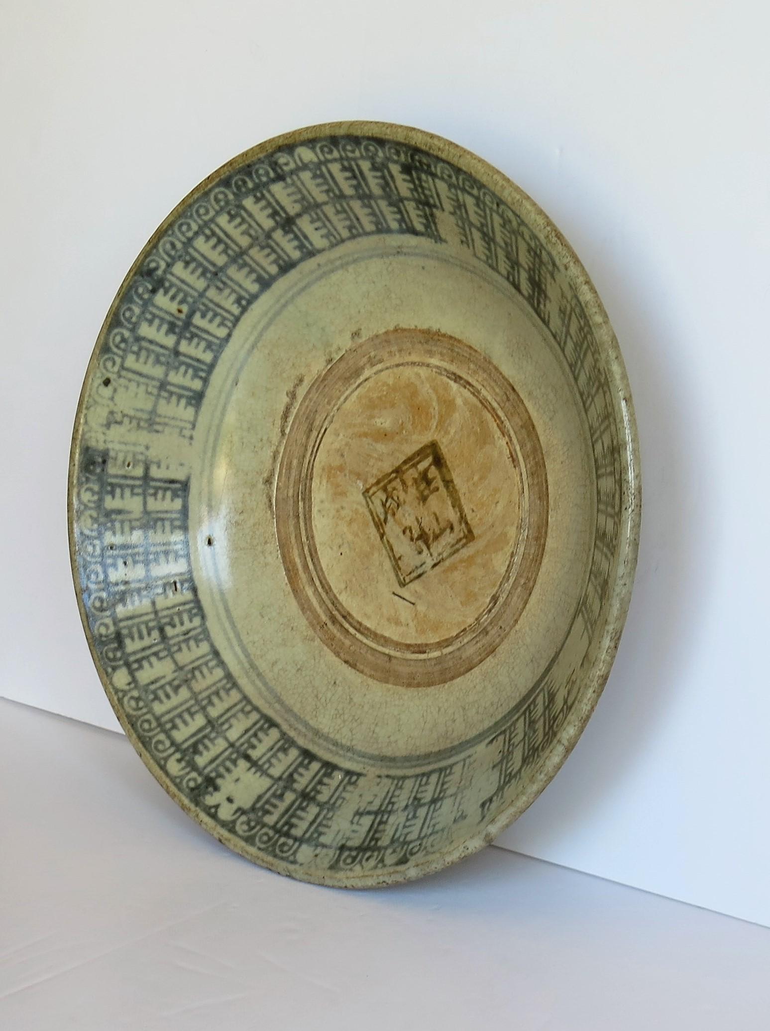 Chinese Ceramic Bounty Plate or Bowl, Ming Period 16th Century 3
