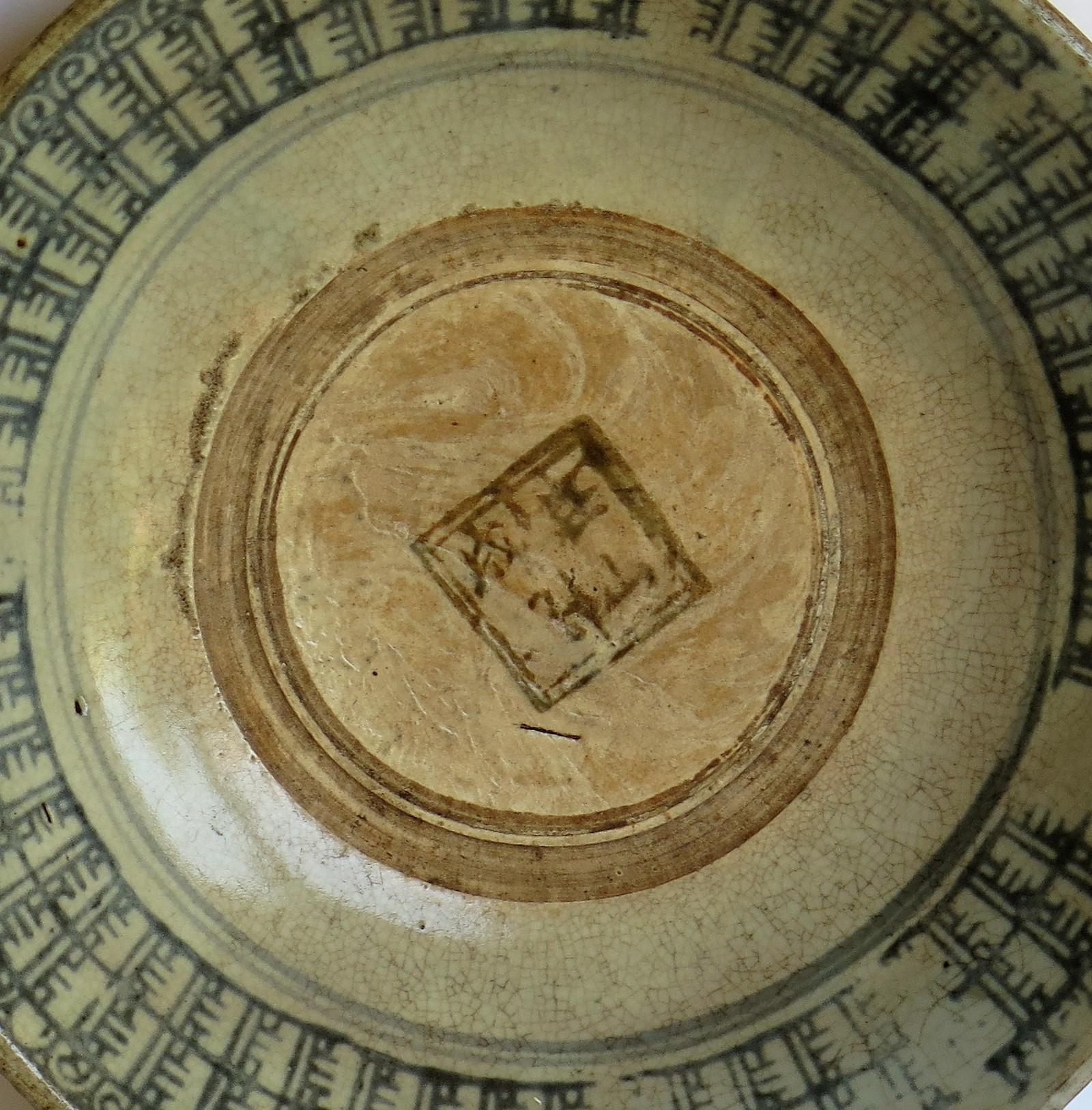 Chinese Ceramic Bounty Plate or Bowl, Ming Period 16th Century 6