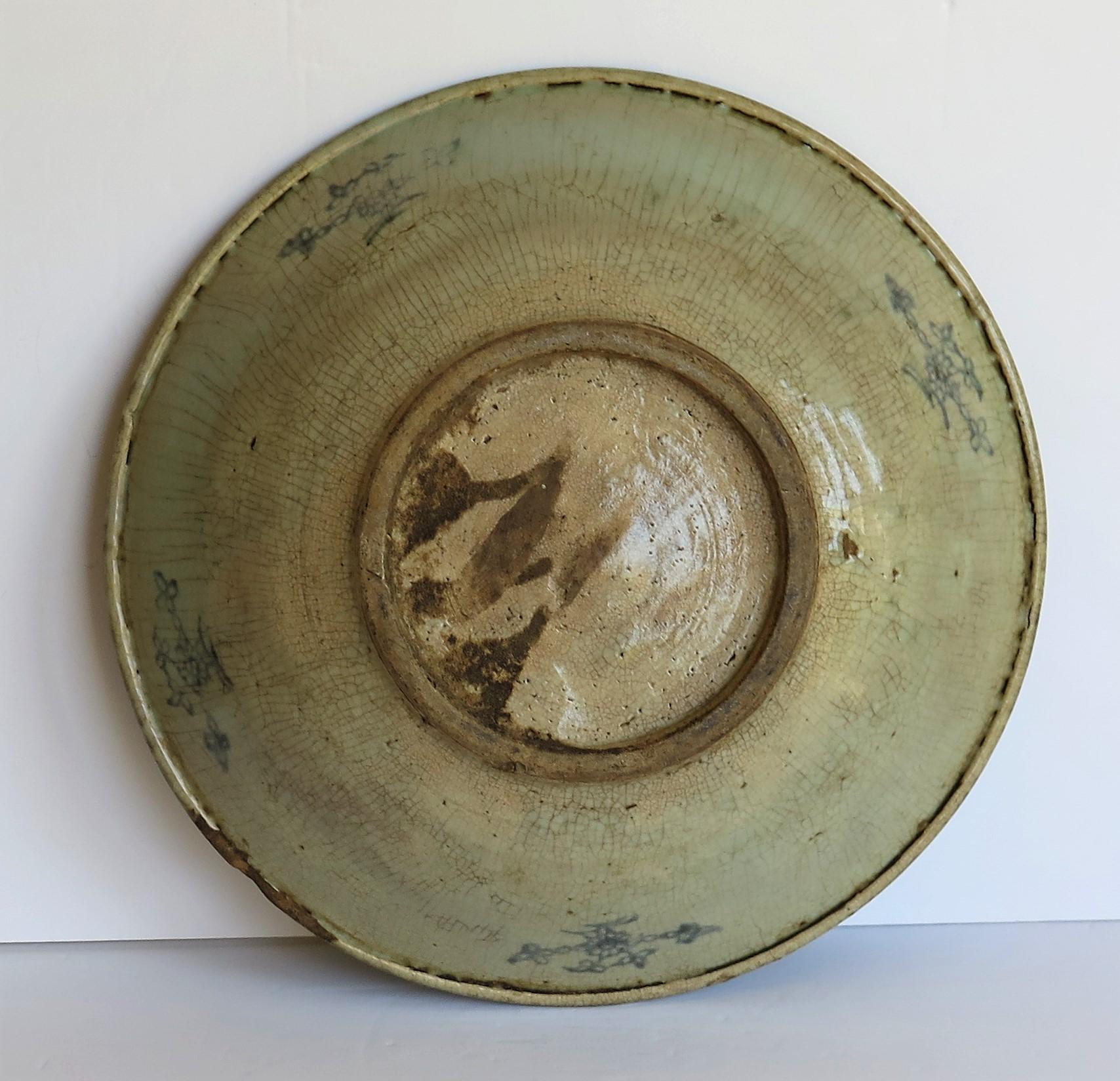 Chinese Ceramic Bounty Plate or Bowl, Ming Period 16th Century 8