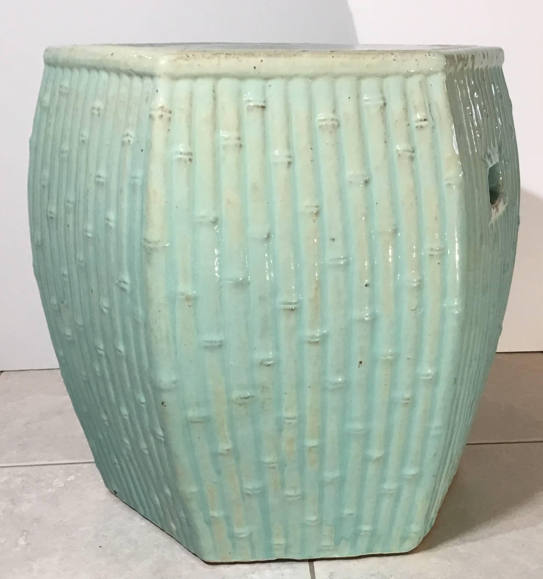 20th Century Chinese Ceramic Garden Stool