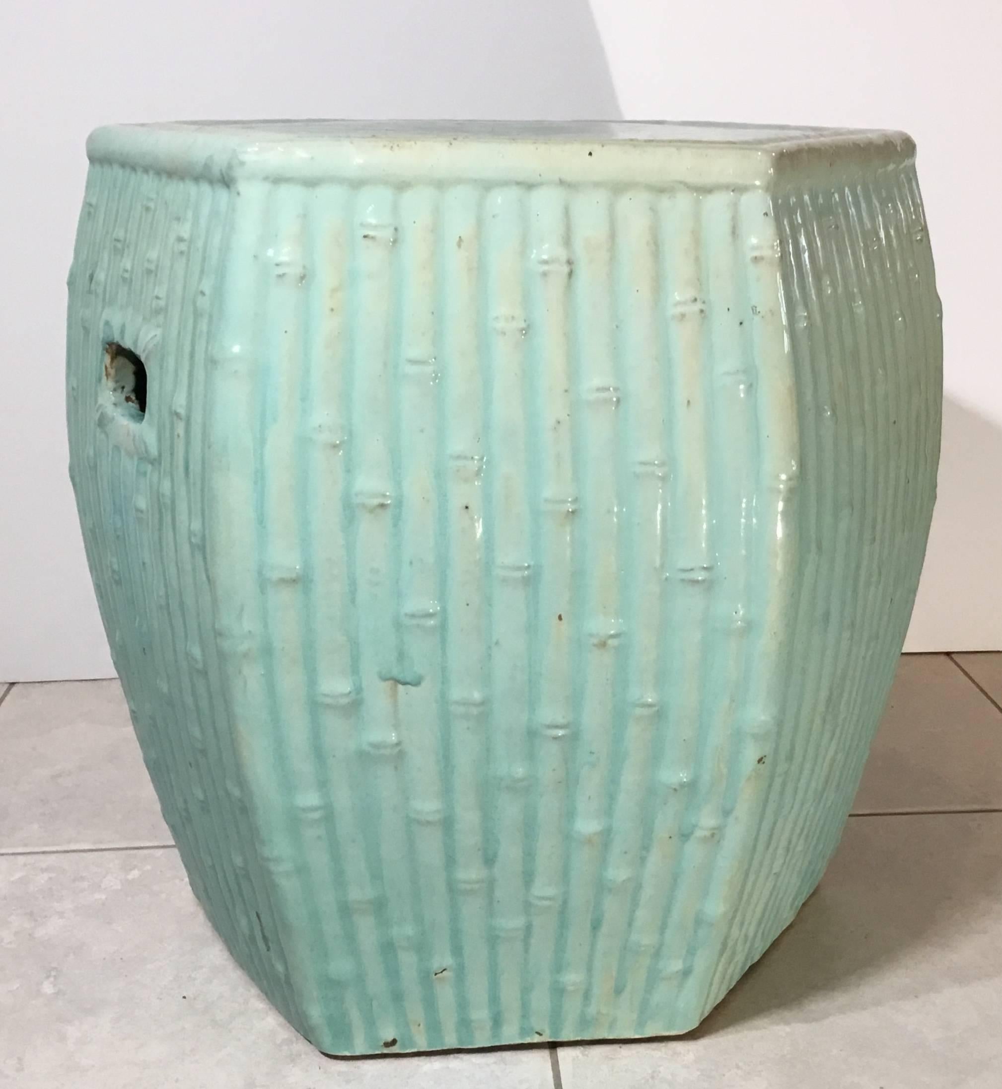 Chinese Ceramic Garden Stool 1