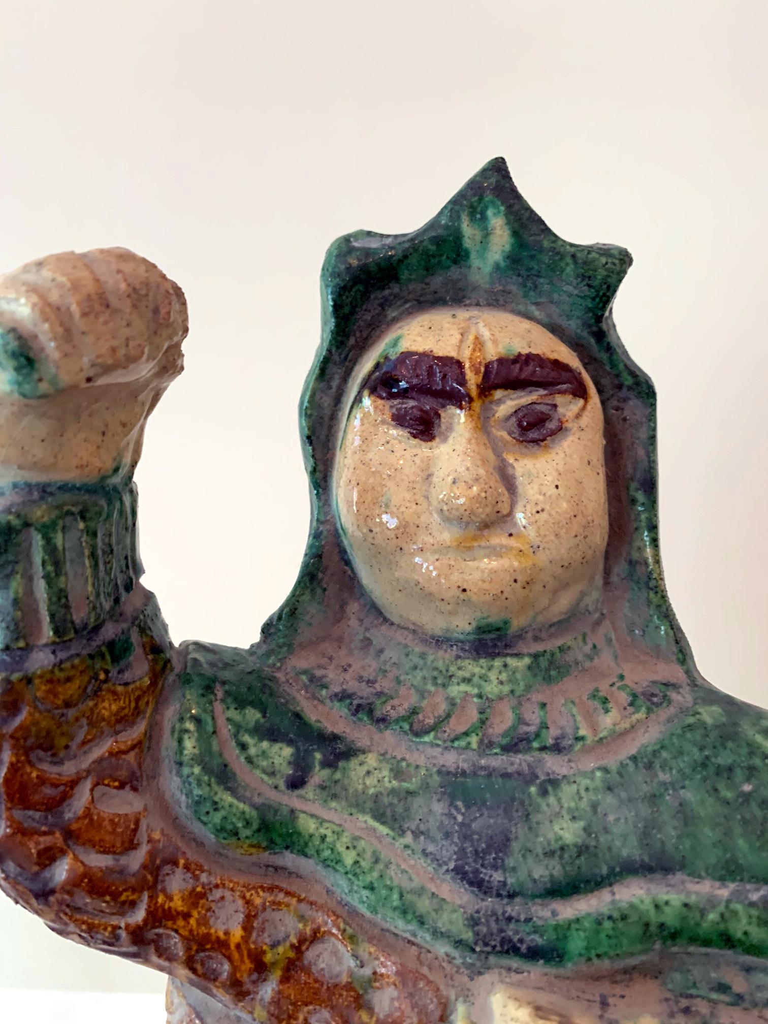 Grès Gardien chinois en céramique émaillée Ming Ming Dynasty en vente