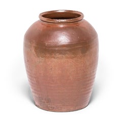 Chinese Ceramic Glazed Urn, c. 1900