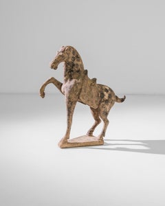 Chinese Ceramic Kicking Horse Decoration