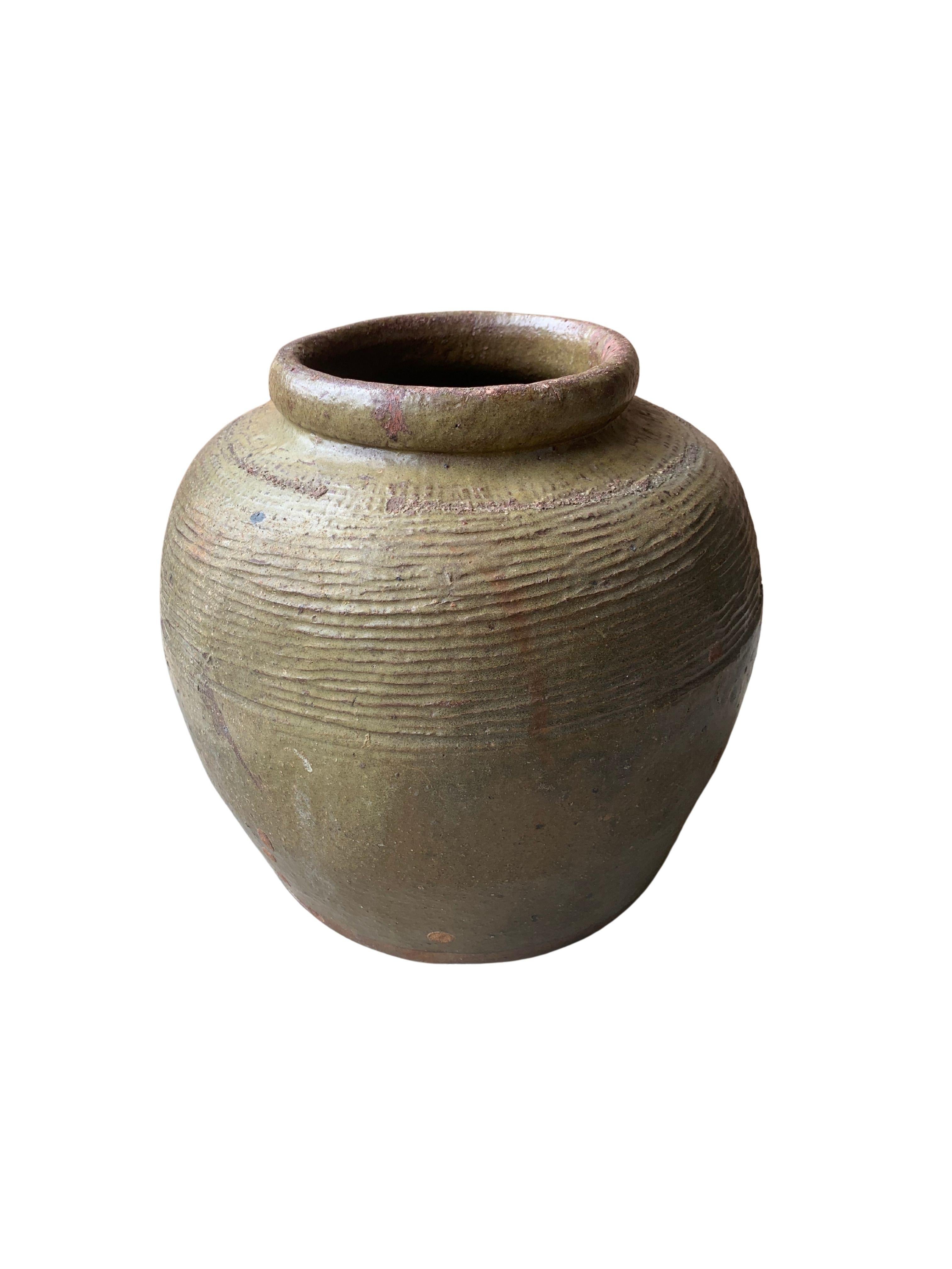 chinese pickle jar ceramic