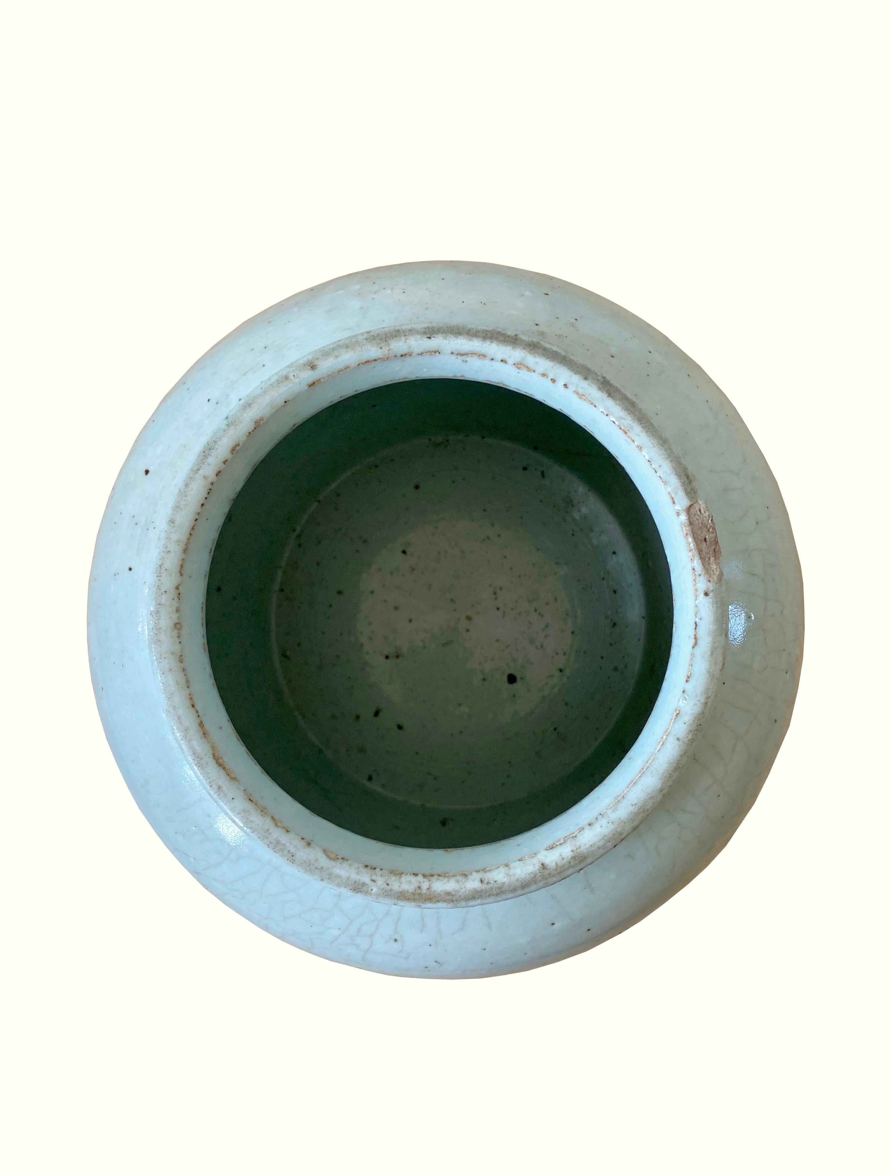 Glazed Chinese Ceramic Pot 'Longquan celadon', Early 20th Century