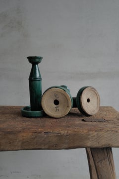 Chinese Ceramic 'Shiwan' Candle Holder