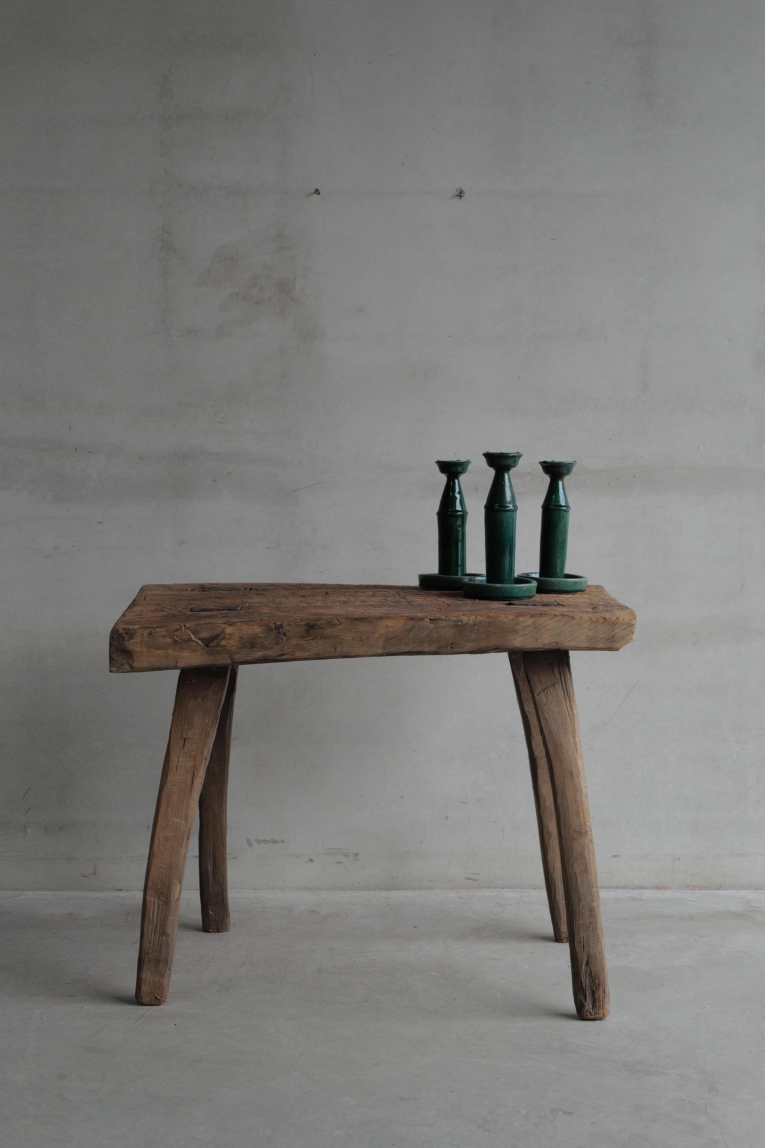 Portacandele cinese in ceramica 