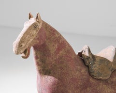 Chinese Ceramic Standing Horse Decoration