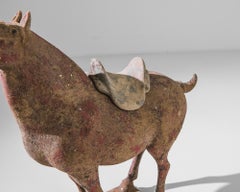 Chinese Ceramic Standing Horse Decoration
