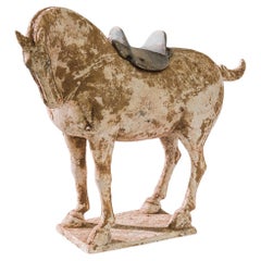 Chinese Ceramic Standing Horse Decoration