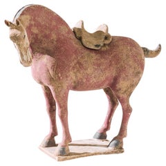 Chinese Ceramic Standing Horse Decoration