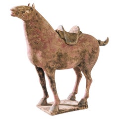 Chinese Ceramic Standing Horse Decoration 