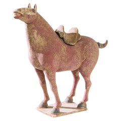 Chinese Ceramic Standing Horse Decoration 