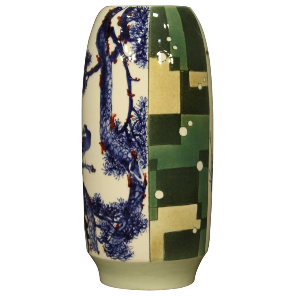 Chinese Ceramic Vase, 21st Century For Sale