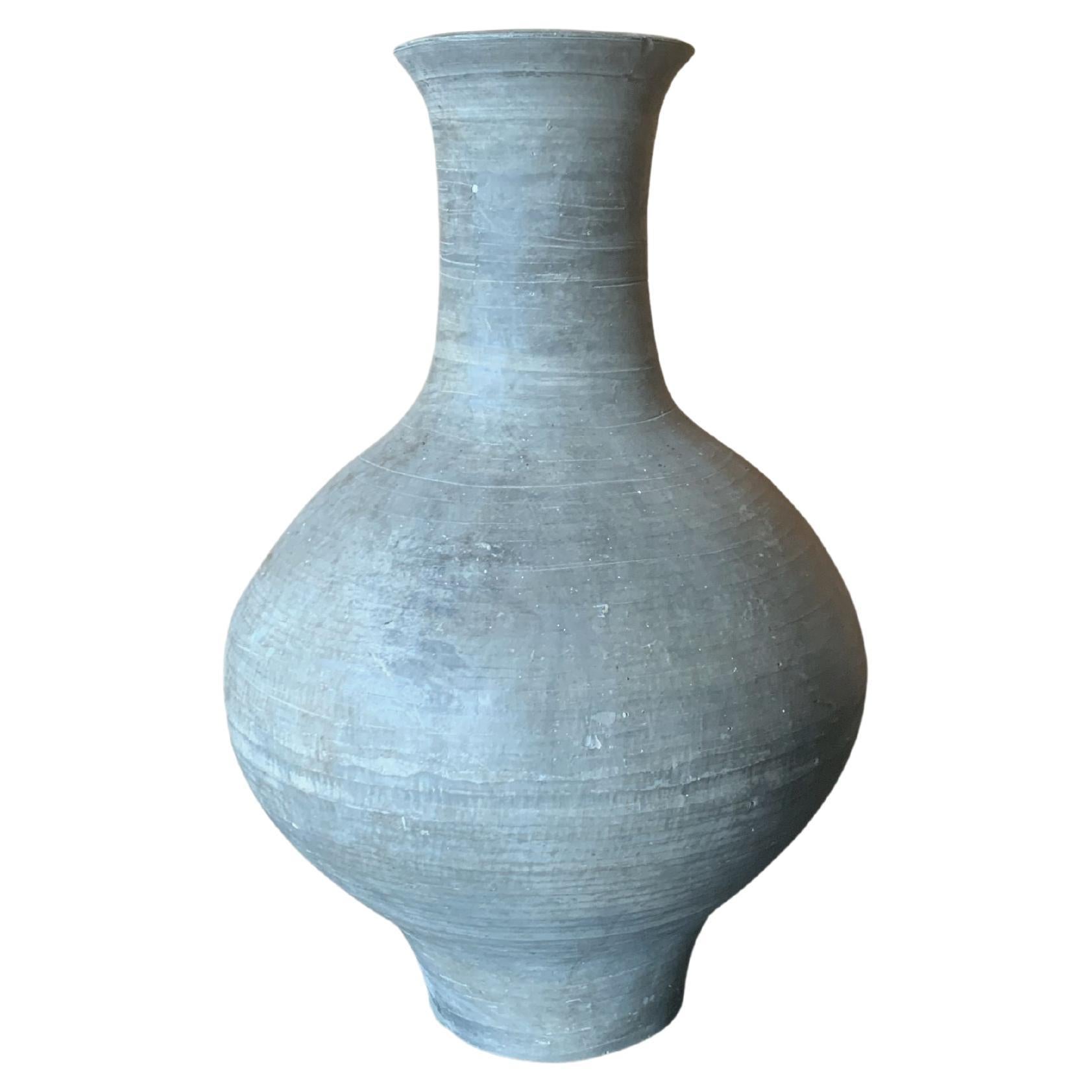 Large Antique Chinese Ceramic Wine Jar For Sale at 1stDibs