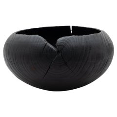 Chinese Charred Heartwood Bowl