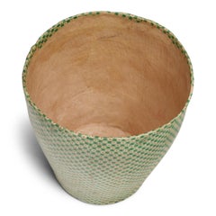 Chinese Checkered Papier-Mâché Box