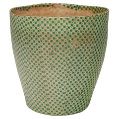 Chinese Checkered Papier-Mâché Box