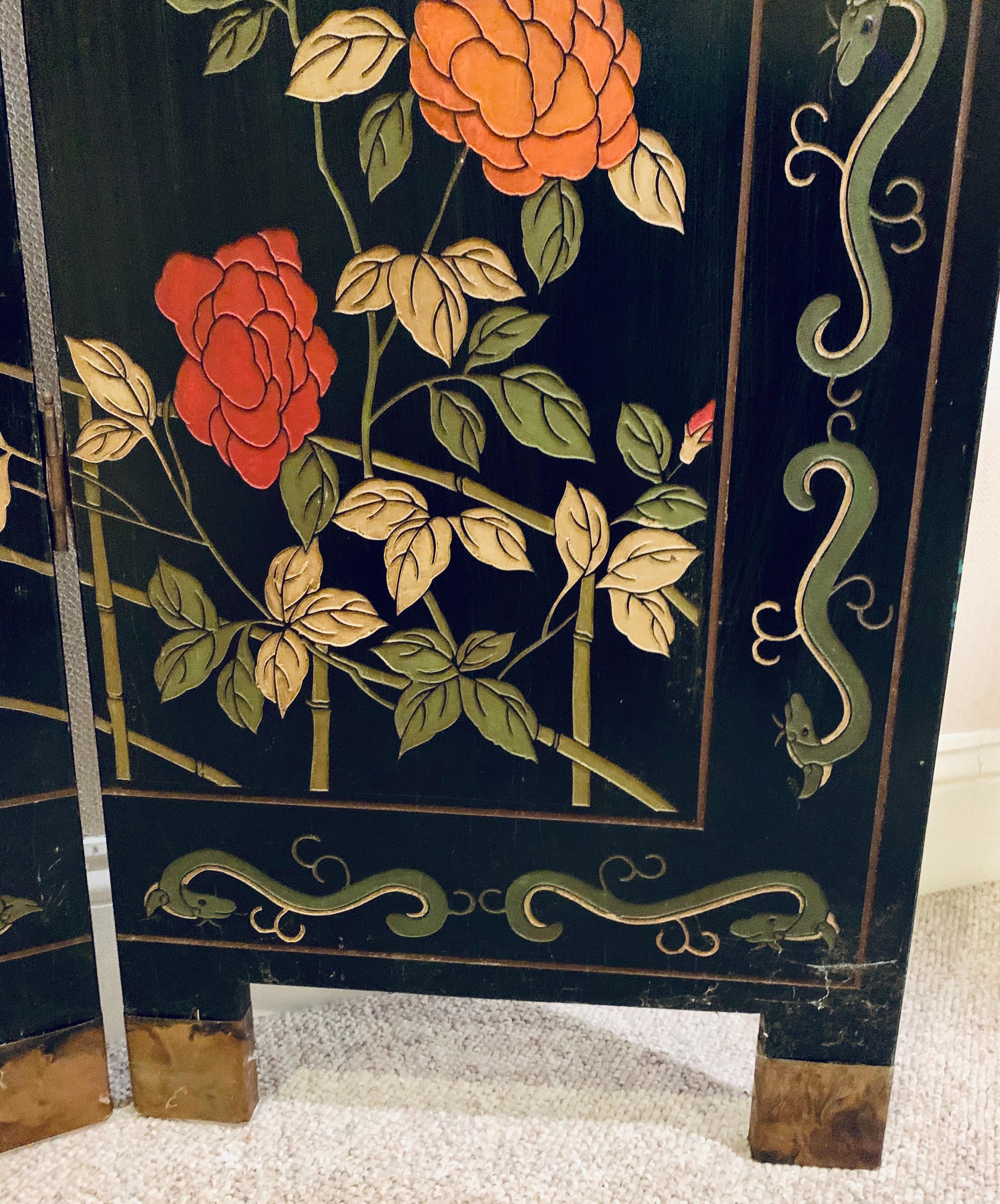 chinoiserie room divider