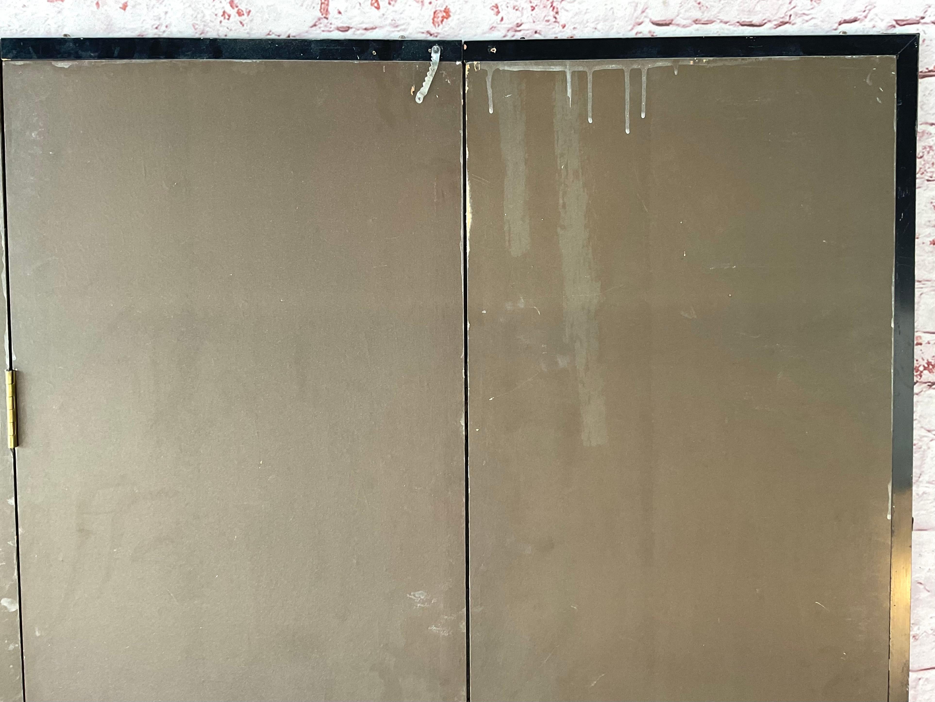 Chinesische Chinoiserie-Tapete Screen, vier Paneele im Angebot 7