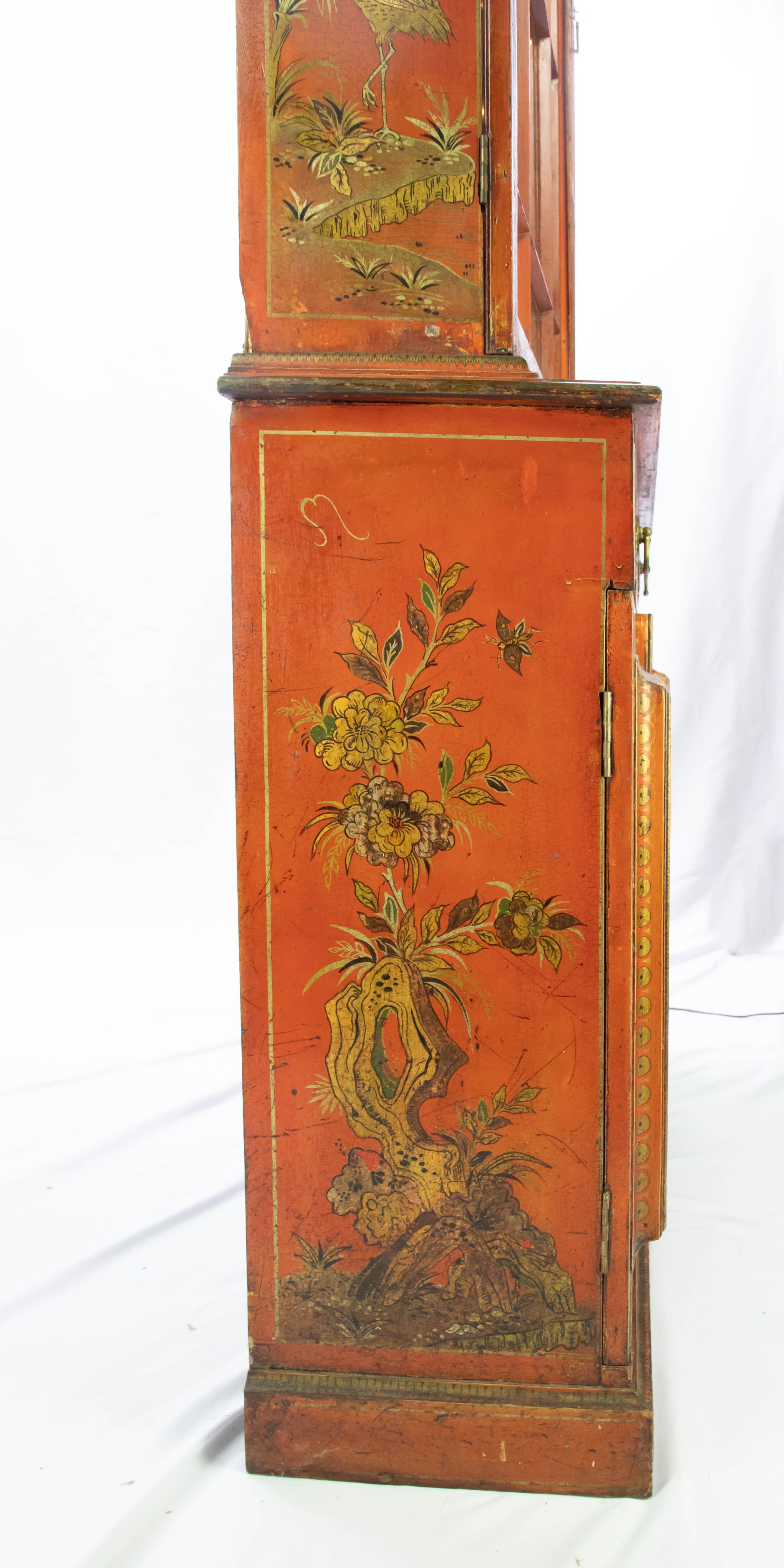 Chinese Chippendale Chinoiserie Cupboard 6