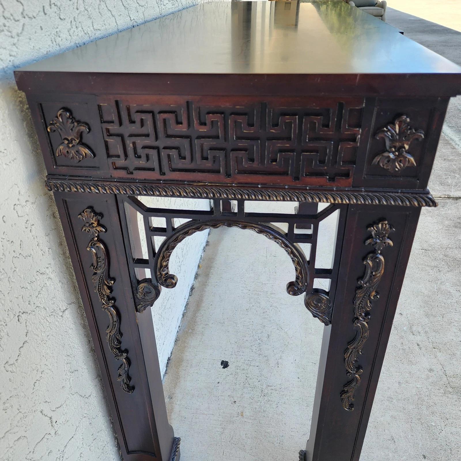 Consola Chippendale china Chippendale chino en venta