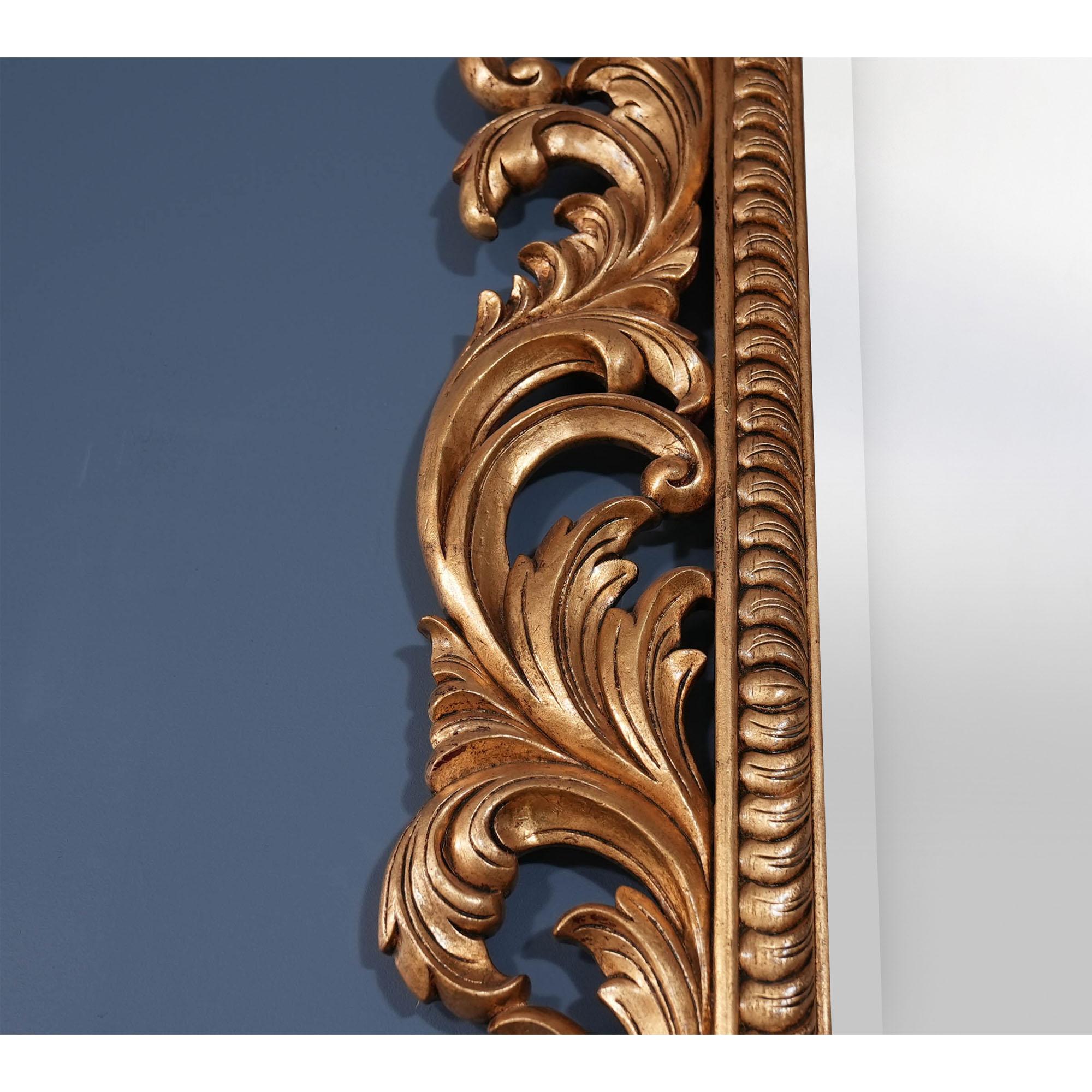 Miroir Chippendale chinois à feuilles d'or Neuf - En vente à Annville, PA