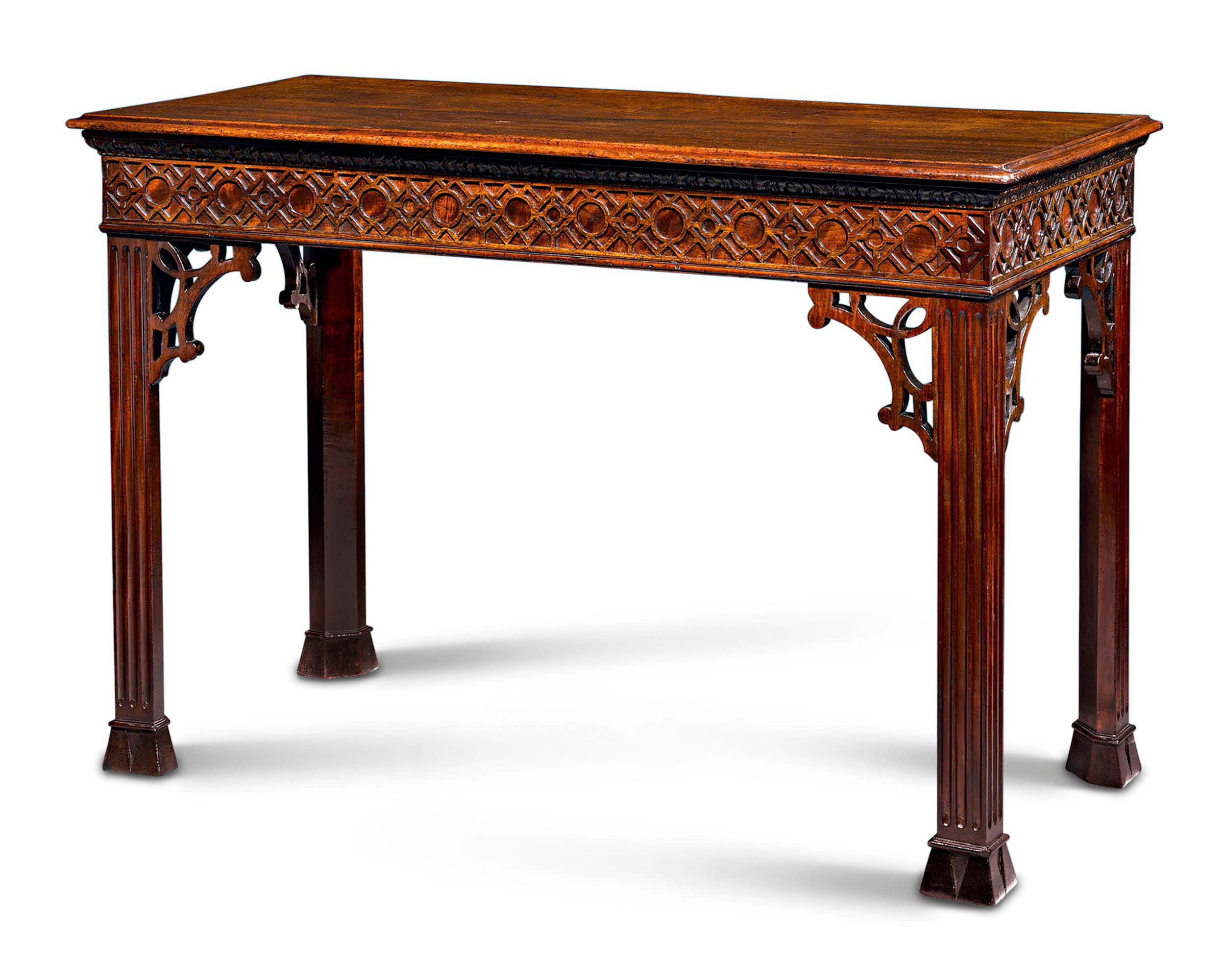chinese chippendale table