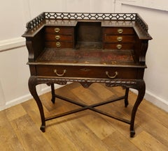 Chinese Chippendale Reception House Desk