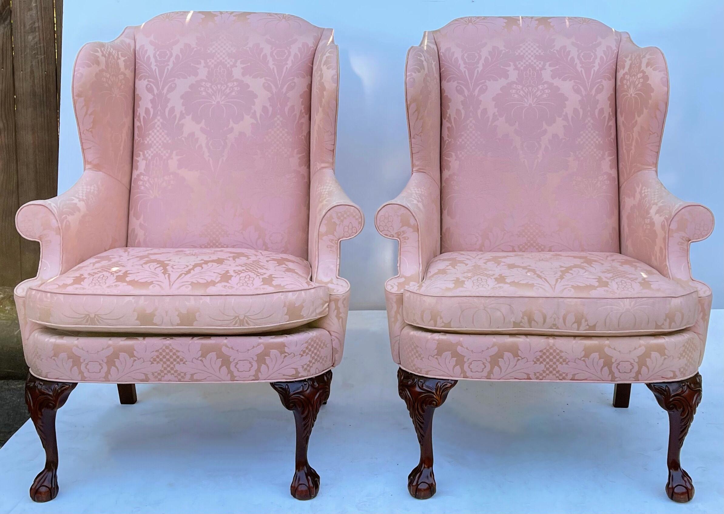 Hickory Chair Wingback - 7 For Sale on 1stDibs | hickory chair 