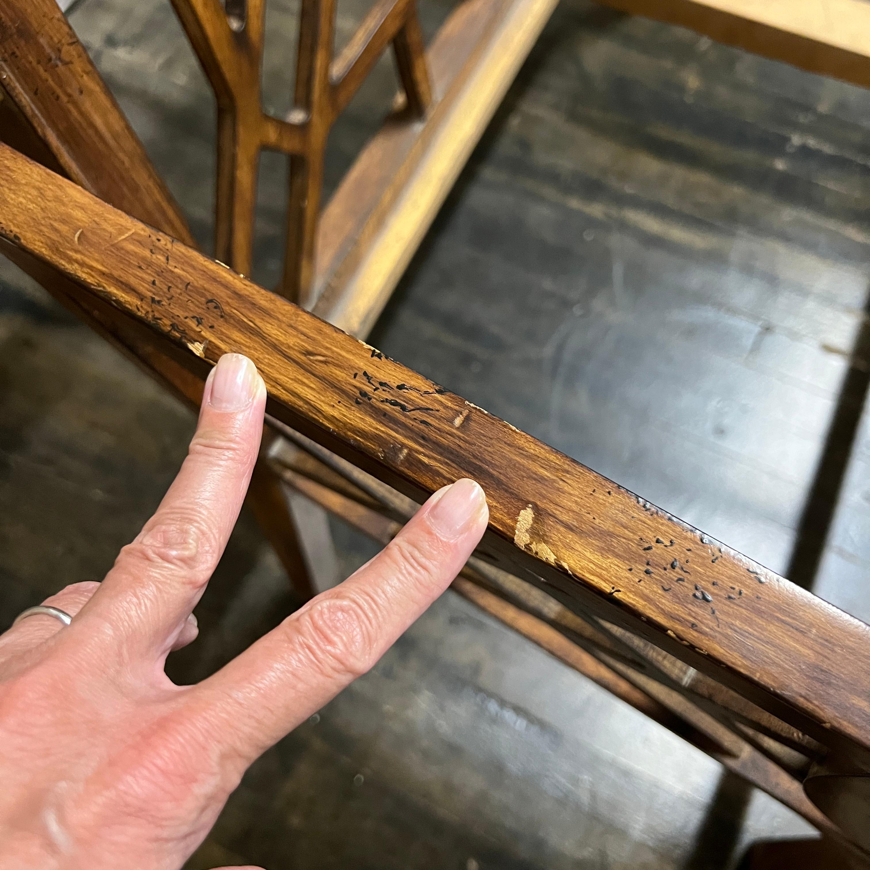 Banc ou causeau chinois de style Chippendale avec détails en forme de pagode en vente 5