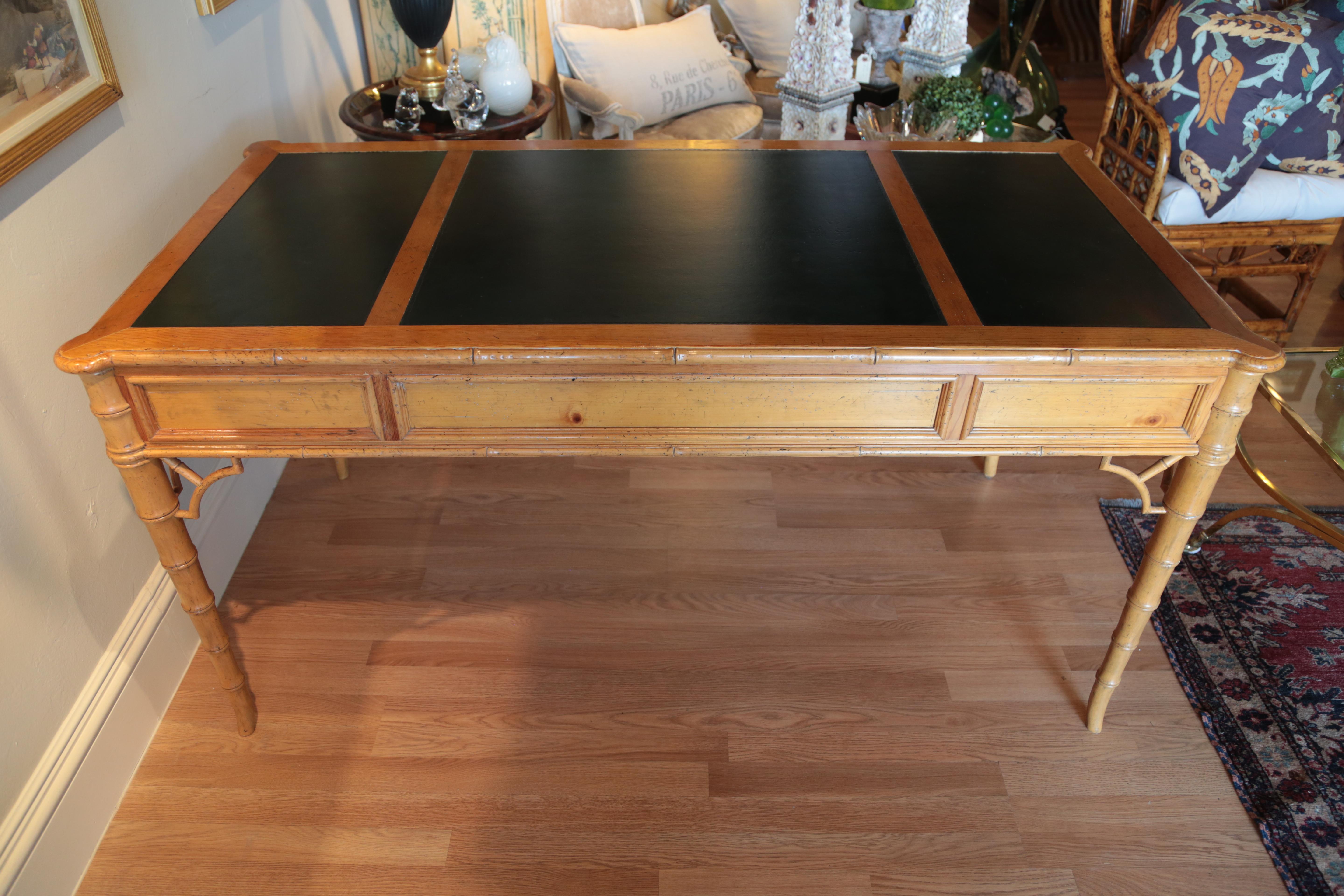 Chinese Chippendale Style Desk by Baker 7