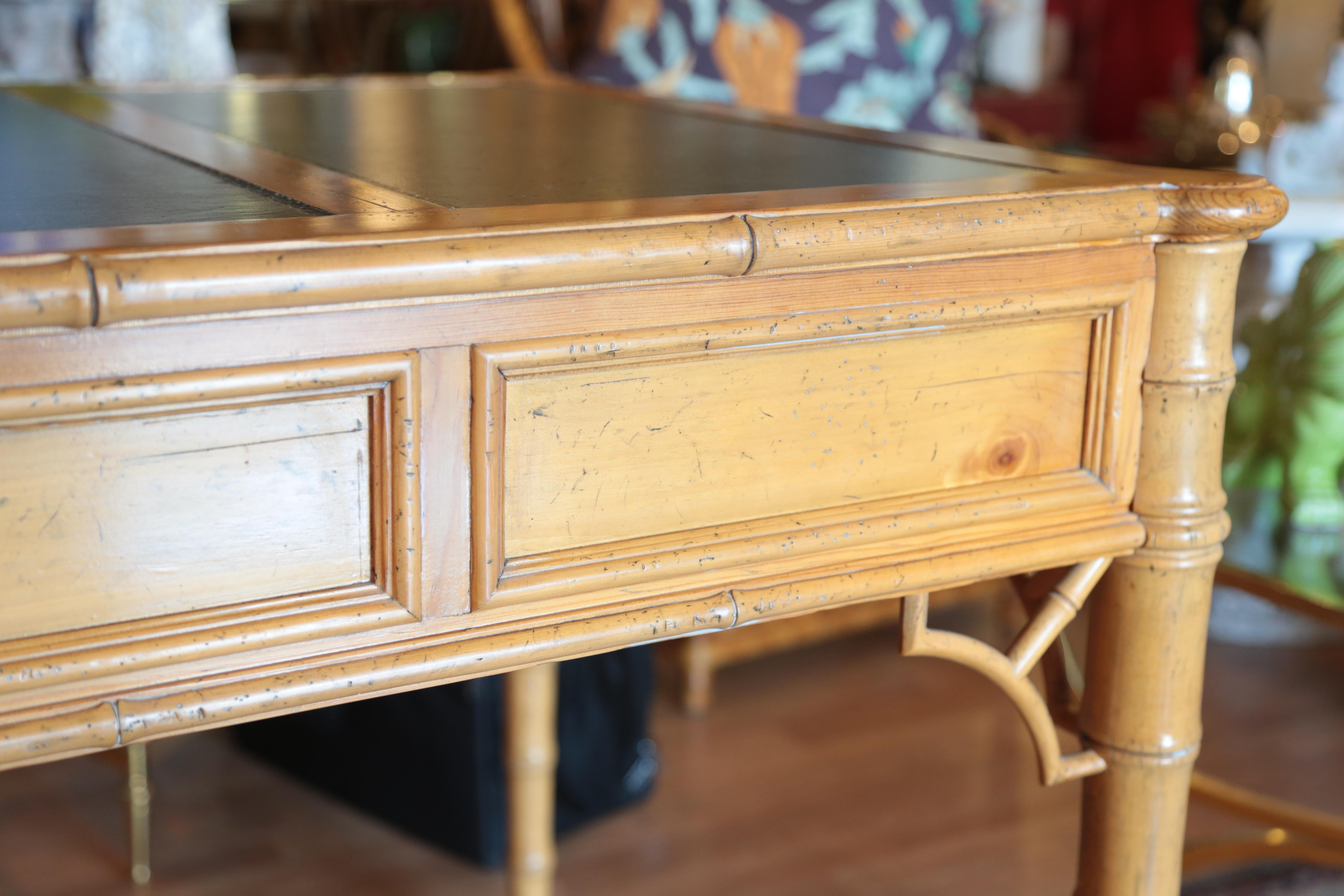 Chinese Chippendale Style Desk by Baker 8