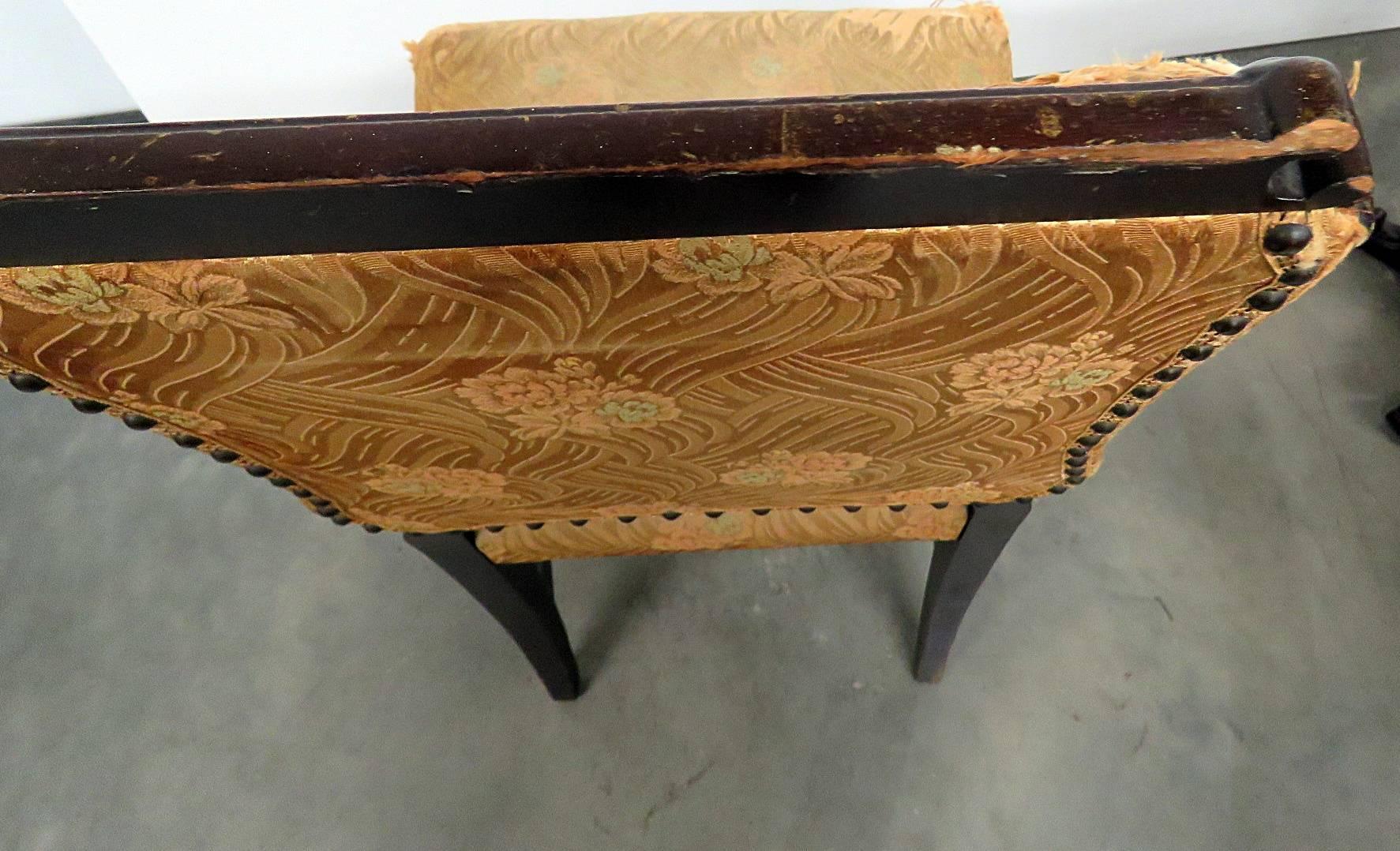 Chinese Chippendale Style Vanity with Chair 14