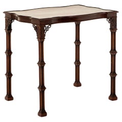 Chinese Chippendale Victorian Silver Table