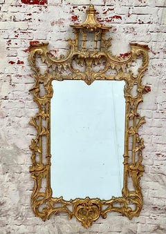 Chinese Chippendale Wall Mirror George II Style