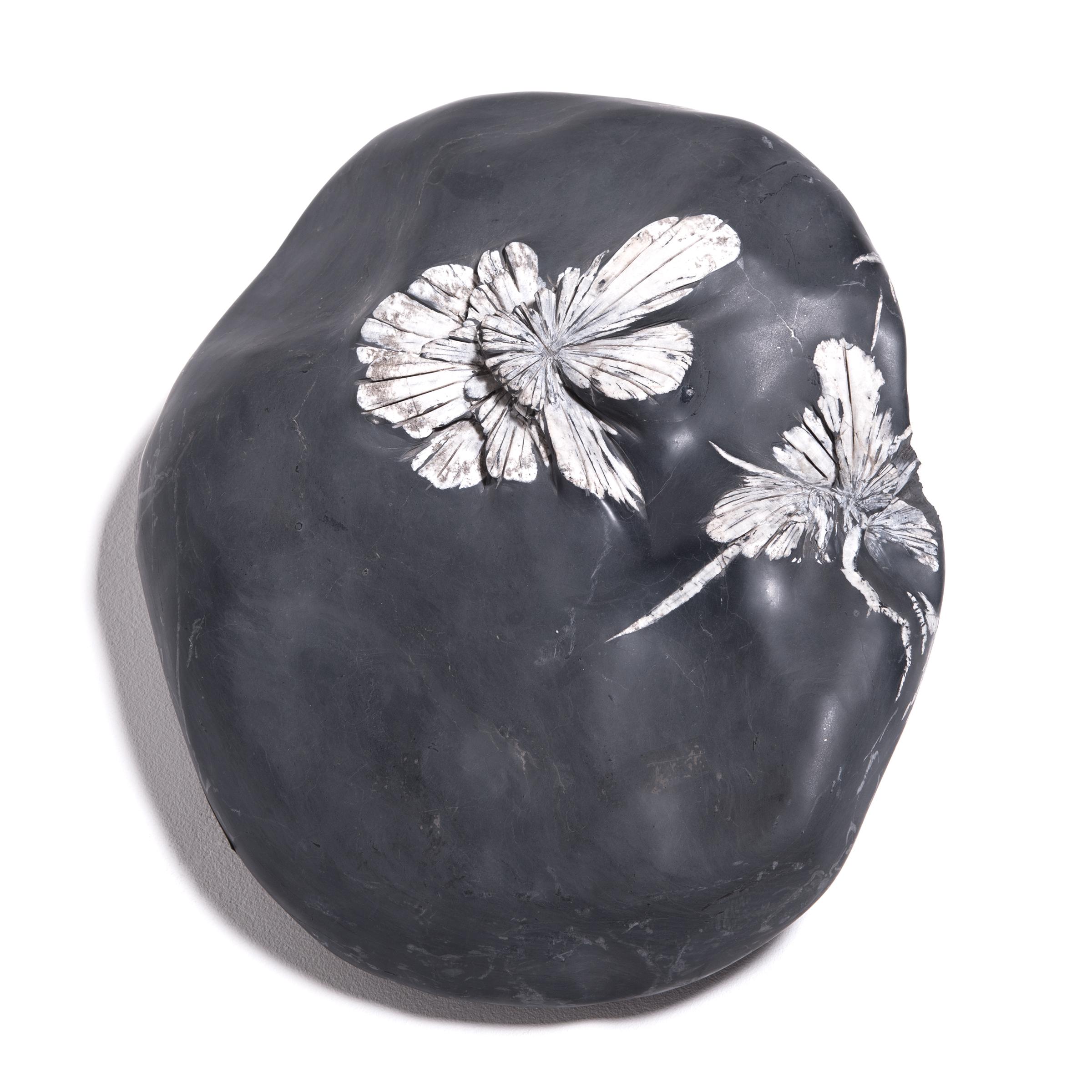 Contemporary Chinese Chrysanthemum Stone